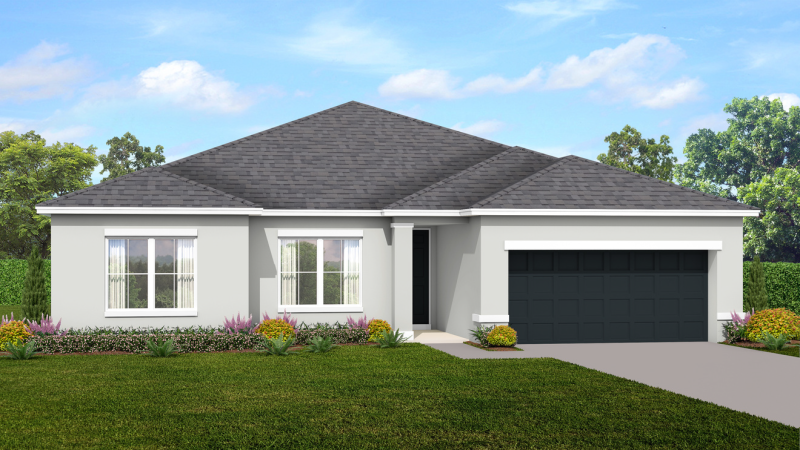 Everglade - Single Story House Plans in Central FL