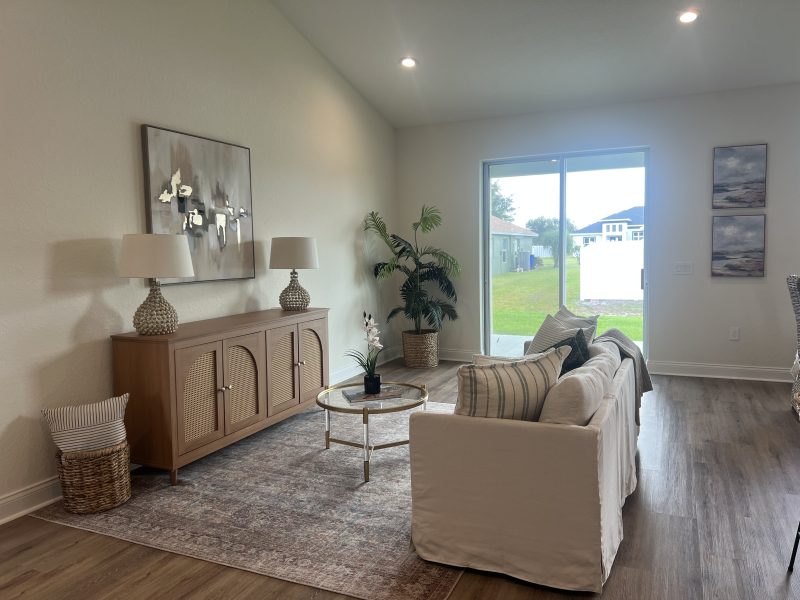 Big Pine Main Living - Duplex House Plans in Central FL