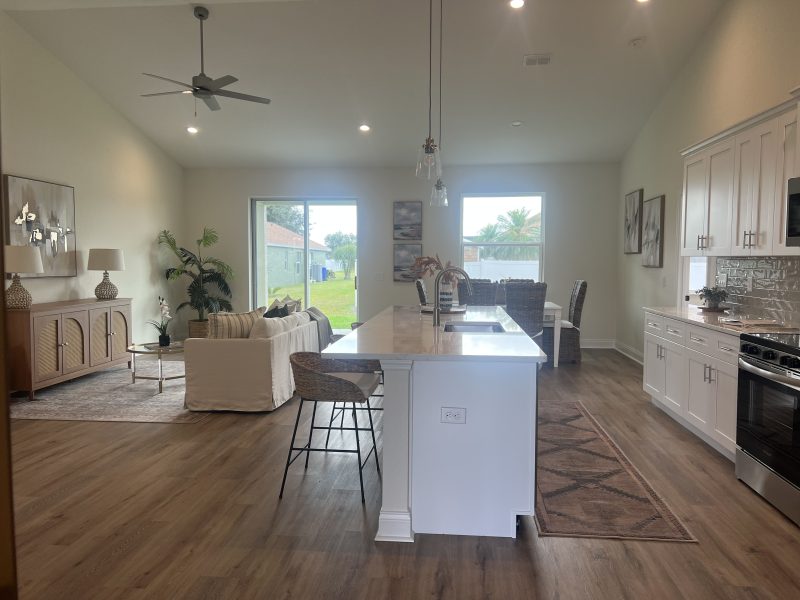Big Pine Main Living - Duplex House Plans in Central FL