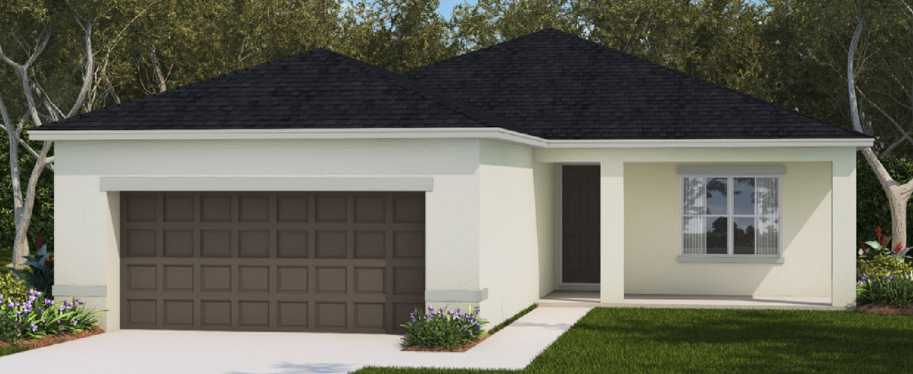 Windley - Single Story House Plans in Central FL